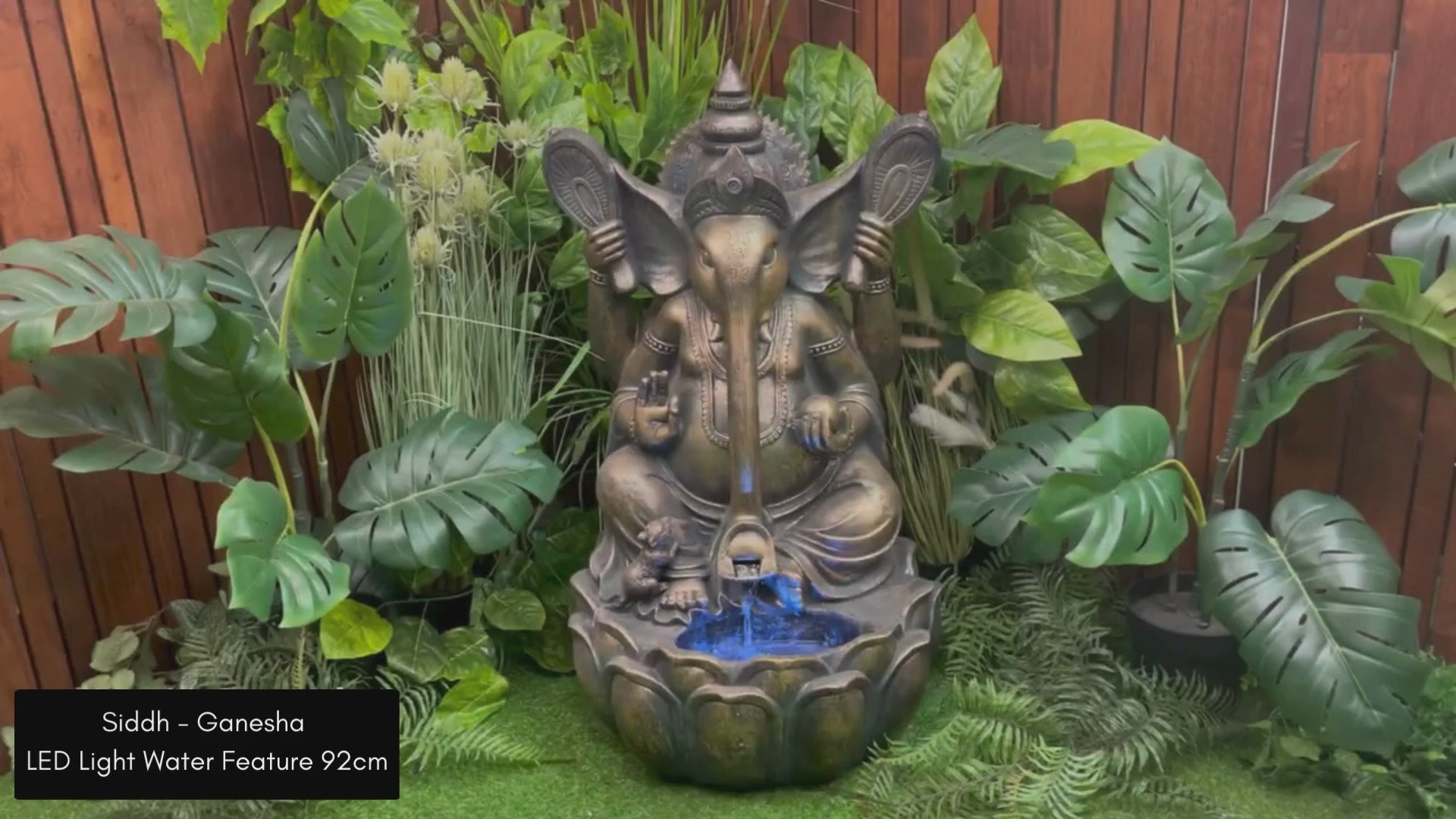 Siddh - Ganesha LED Light Water Feature 92cm