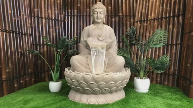 Mystic - Buddha Large Lighting Water Fountain