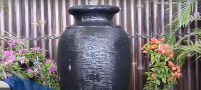 Kolam - Balinese Concrete Amphora Pot Urn Water Feature