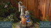 Veer - Hand Pump Bowls Lighting Water Feature 55cm