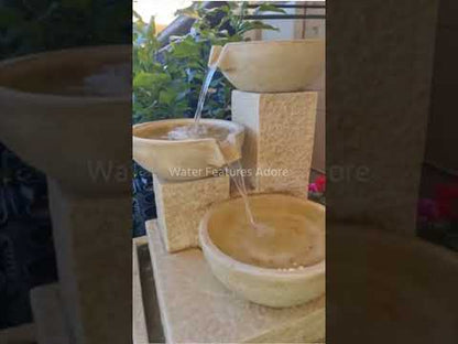 Horizon - Tiered 3 Bowl Water Feature