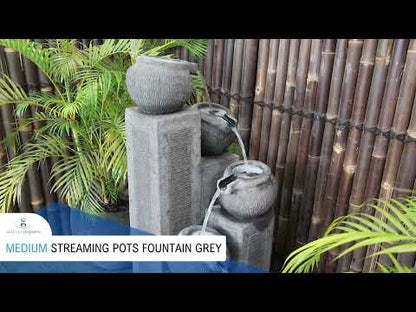 Telaga - Balinese Concrete Pots Bowls Pond Water Feature