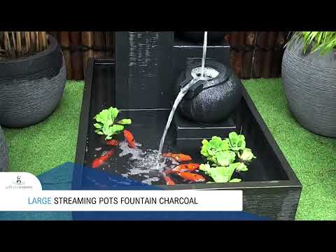 Telaga - Balinese Concrete Pots Bowls Pond Water Feature