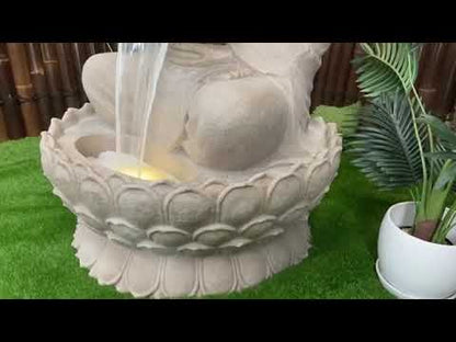 Mystic - Buddha Large LED Light Bowls Water Feature