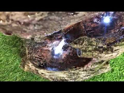 Chorus -  Tabletop Rock Cascading LED Light Water feature