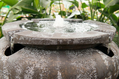 Fluidity - Glass Garden Water Feature