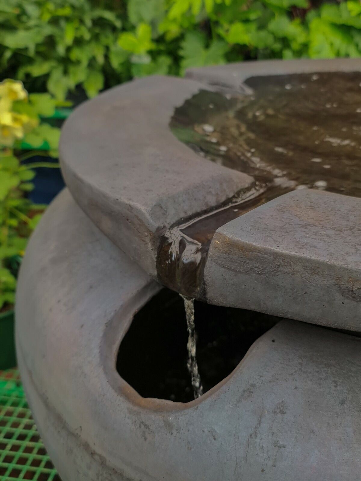 Fluidity - Glass Garden Water Feature