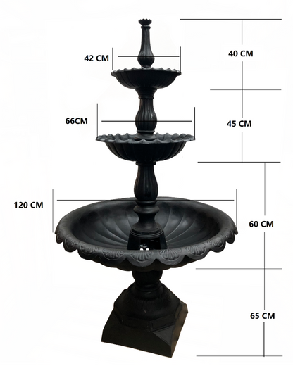 "Hydrolake"- Self Contained Cascading 3 Tier Water Feature