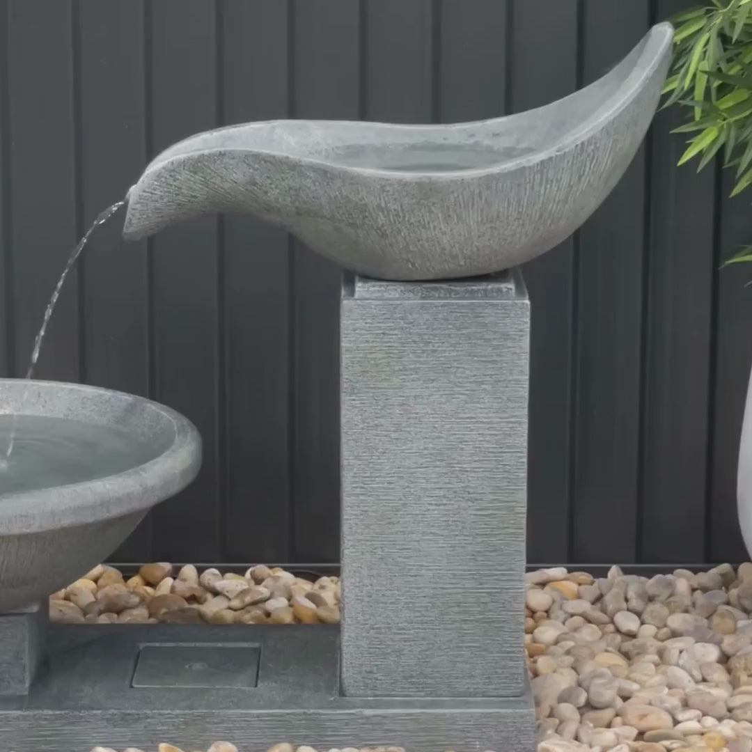 Video of the "Glimmer"- Garden Water Fountain