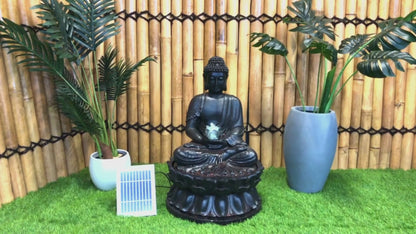 Buddha's Bliss - Solar Garden Water Fountain