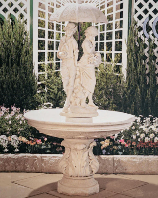 "Pompeii" fountain on display in our Sydney warehouse.
