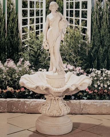 "Signora" fountain on display in our Sydney warehouse.