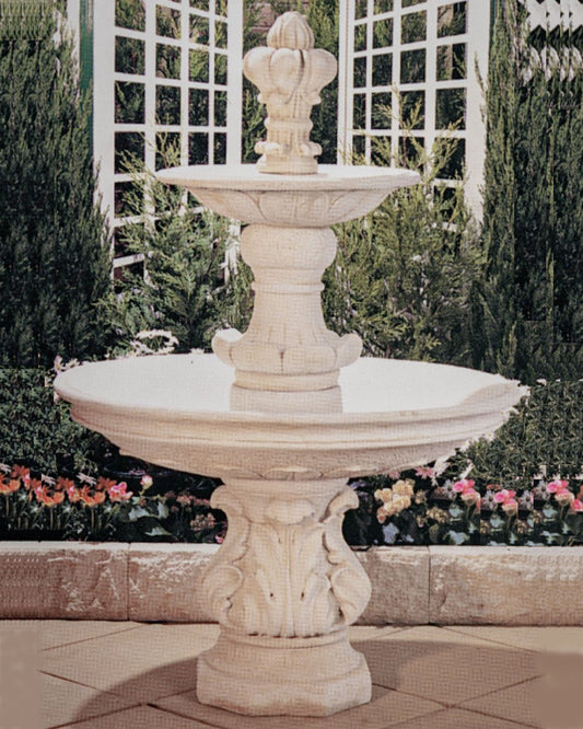Umbria fountain on display in our Sydney warehouse.