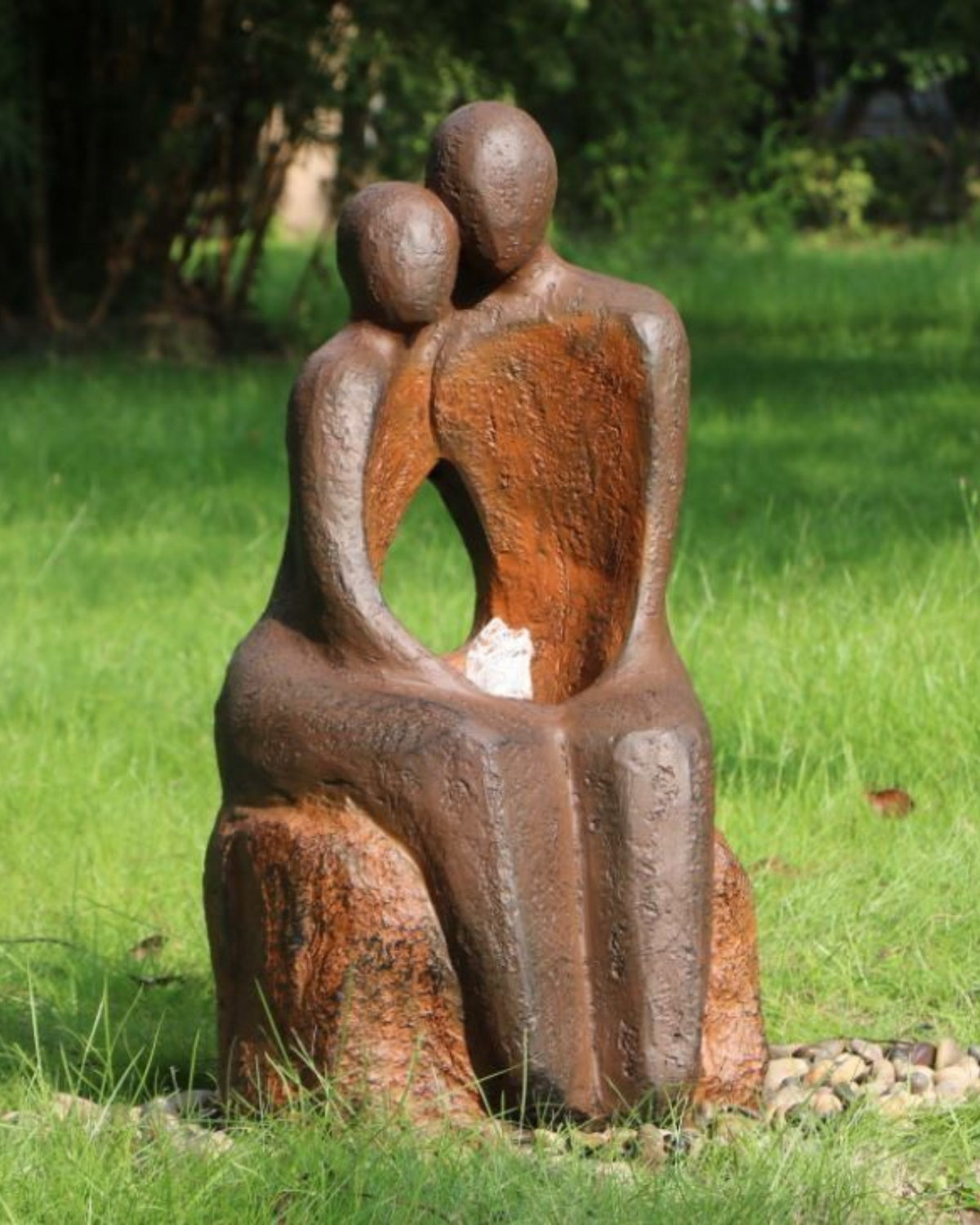 "Young Love"- Garden Water Fountain