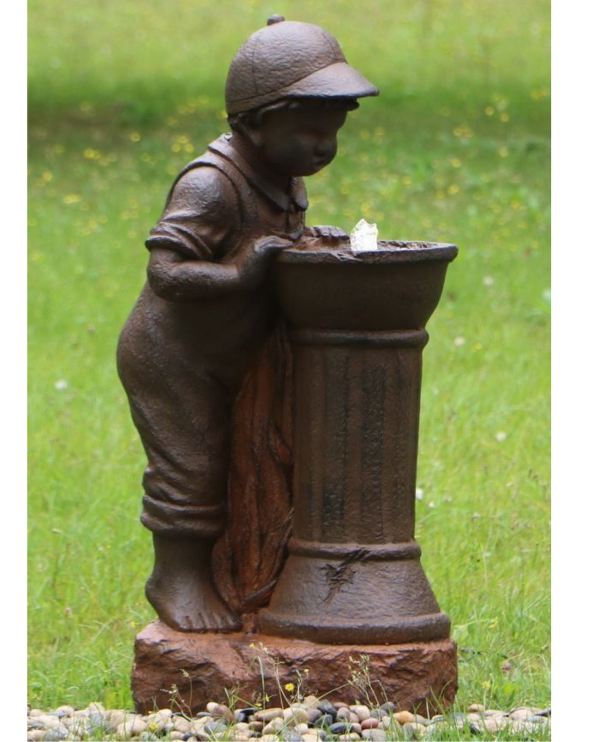 "Drinking Lad"- Garden Water Fountain